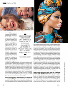 Interview de Katia Dayan dans le magazine ELLE