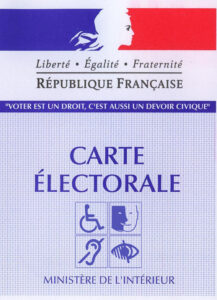 Carte électorale